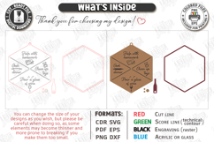 Mom Chore Wheel Laser Cut | Chore Chart | Mom Life SVG | CNC Product Image 3