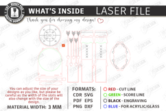 Wooden Toy Slingshot Target Laser Cut | Kids Outdoor Games Product Image 3