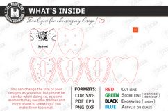 Baby Tooth Box Laser Cut | First Tooth | Keepsake Box | CNC Product Image 3