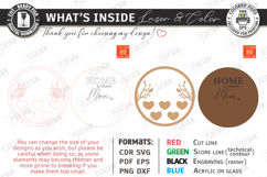 Family Name Signs Laser Cut Bundle | Mother's Day Gift Idea Product Image 3