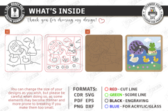 Kids Puzzles Laser Cut Bundle | Kids Laser | Montessori Toys Product Image 8