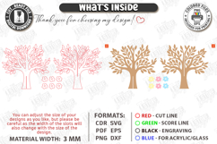 Easter Tree Laser Cut Bundle | Easter Table Decor | Spring Product Image 8