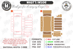 Miniature Bookshelves Laser Cut Bundle | Mini Bookcase | CNC Product Image 13