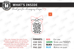 Easter Bait Tag Laser Cut | Basket Tags | Engraved Gift Tags Product Image 3