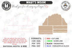 Kids Bookshelf Laser Cut Bundle | Nursery Decor | Kids Laser Product Image 3