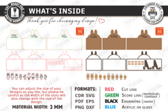 Family Easter Signs Laser Cut| Our Peeps Bunny Welcome Stand Product Image 6