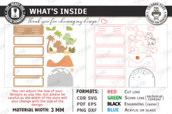 Kids Night Light Stand Laser Cut | 3D Bedroom Table Lamp SVG Product Image 3