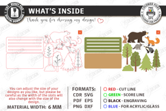 Modular Wooden Animal Scene SVG Montessori Laser Cut Toy SVG Product Image 2