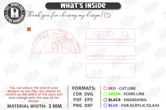 Easter Candle Holder Laser Cut | He Is Risen SVG | Christian Product Image 3