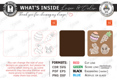 Easter Kids Puzzle Laser Cut | Easter Bunny SVG | Kids Laser Product Image 3