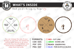 Dad Chore Wheel Laser Cut|Chore and Beer Reward| Wall Decor Product Image 3