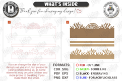 Wall Jewelry Organizer Laser Cut Bundle | Boho Wall Decor Product Image 3