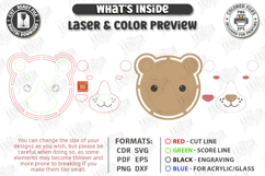 Kids Wooden Yarn Hair Craft Laser Cut | Kids Laser | Lion Product Image 3