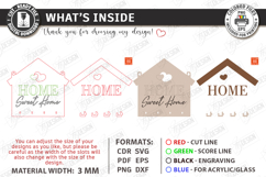 Wall Key Holder Laser Cut | Housewarming Gift | Key Hanger Product Image 3