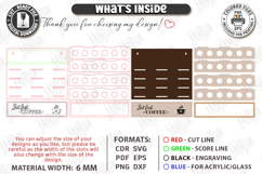 Coffee Pod Holder Laser Cut | Wall Coffee Capsule Holder SVG Product Image 3