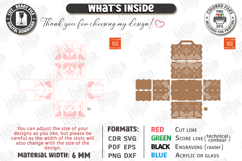 Cleaning Caddy Organizer Laser Cut | Wooden Storage Box SVG Product Image 3