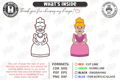 Clothespin Puppets Laser Cut | Moving Mouth DIY Toy Designs Product Image 3