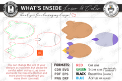 Personalized Backpack Tags Laser Cut Bundle | Name Charm SVG Product Image 13