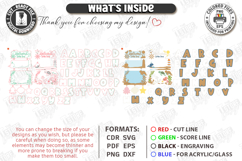 Baby Wall Sign Laser Cut Bundle | Nursery Decor | Kids Laser Product Image 13