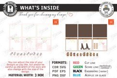 Family Easter Signs Laser Cut| Our Peeps Bunny Welcome Stand Product Image 6