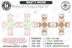 3D Labyrinth Maze Puzzles Laser Cut Bundle | Maze Game SVG Product Image 2