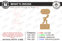 Kitchen Knife Stand Laser Cut|Knife Holder Stand|Kitchen SVG Product Image 3