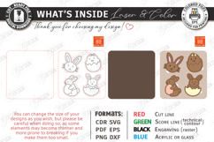 Easter Kids Puzzle Laser Cut | Easter Bunny SVG | Kids Laser Product Image 3