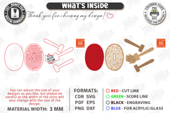 True Crime Laser Cut | Fridge Magnets | Horror &amp; Mystery SVG Product Image 3