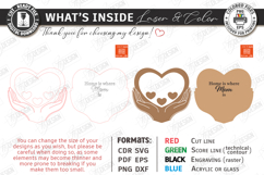 Family Name Signs Laser Cut Bundle | Mother's Day Gift Idea Product Image 4