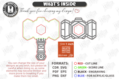 RPG Bardic Inspiration Token Laser Cut | Tabletop Gaming SVG Product Image 3