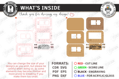 Cribbage Board Game Laser Cut Bundle | Adventure | Gift Idea Product Image 4