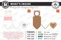 Wine Bottle Tag Laser Cut | Wine Accessory | Drinkware Décor Product Image 3