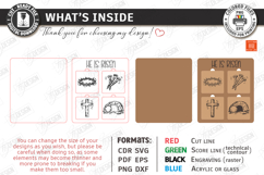 Easter Puzzles Laser Cut | He Is Risen SVG | Religious Signs Product Image 3