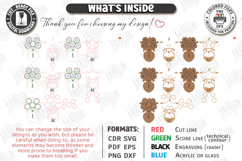 Mother's Day Photo Bouquet Laser Cut | Photo Frame Kit | CNC Product Image 2