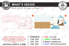 Modular Wooden Animal Scene SVG Montessori Laser Cut Toy SVG Product Image 2