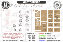 Recipe Boxes Laser Cut Bundle | Boxes with Recipe Cards SVG Product Image 4