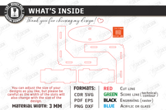 Coffee Filter Holder Laser Cut | Kitchen Decor | Desk Stand Product Image 3