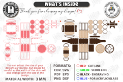 Kitchen Decor Laser Cut Mini Kit | 5 Ornate Wood Designs Product Image 2