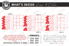Tree Bookshelf Laser Cut | Vertical Wooden Bookcase SVG |CNC Product Image 2