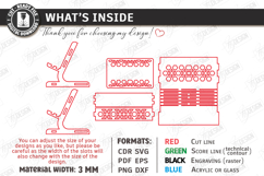 Business Card Holder Laser Cut |Office Accessory| Card Stand Product Image 3