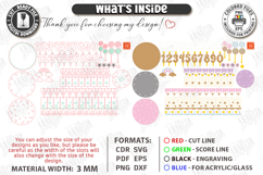 3D Music Boxes Laser Cut Bundle | Nursery Decor | Kids Laser Product Image 4