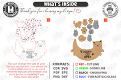 Balance Game Laser Cut|Balancing Stacking Toy|Board Game SVG Product Image 2