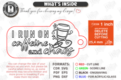 Snarky Bag Tag Laser Cut | Sassy Keychain Laser Files SVG Product Image 3