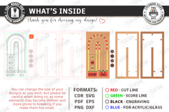 Fast Sling Puck Game Laser Cut Bundle | Board Game | Family Product Image 4