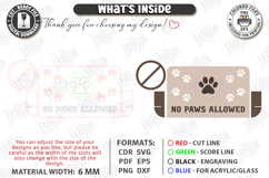 Pet Barrier Laser Cut|Dog Stopper|Dog Barrier|Stair Gate SVG Product Image 2