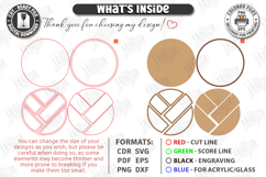 Wooden Snack Serving Tray Laser Cut | Modular Serving Board Product Image 3