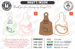 Funny BBQ Timer Laser Cut | Grilling Rules Wall Sign SVG Product Image 3