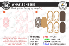 Embroidery Scissors Case Laser Cut | Sewing Tool Organizer Product Image 3