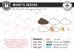 Personalized Cloud Night Light Laser Cut | Kids Name Signs Product Image 4