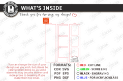 Graduation Photo Frames Laser Cut Bundle | Class of 2026 SVG Product Image 9